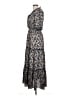 Max Studio Paisley Blue Casual Dress Size L - photo 5