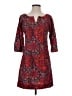 uncle frank 100% Cotton Red Kimono Size XS - photo 1