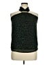 MICHAEL Michael Kors 100% Polyester Green Sleeveless Blouse Size XL (estimated) - photo 1