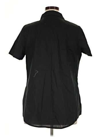 Woman Within Short Sleeve Button-Down Shirt (view 2)