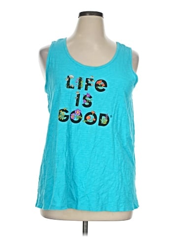 Life Is Good Sleeveless T-Shirt (view 1)