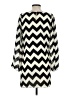 Sugarlips 100% Polyester Chevron-herringbone Black Casual Dress Size XS - photo 2