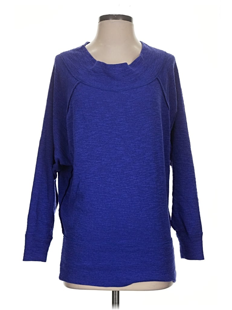 Pre-owned We The Free Pullover Sweater In Blue
