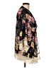 Umgee 100% Polyester Floral Black Kimono Size L - photo 4