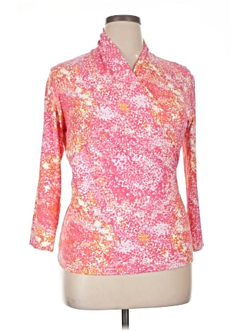 J. McLaughlin 3/4 Sleeve Blouse (view 1)
