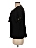 Elan 100% Rayon Black Short Sleeve Blouse Size M - photo 5