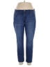 Old Navy Solid Blue Jeans Size 14 - photo 1