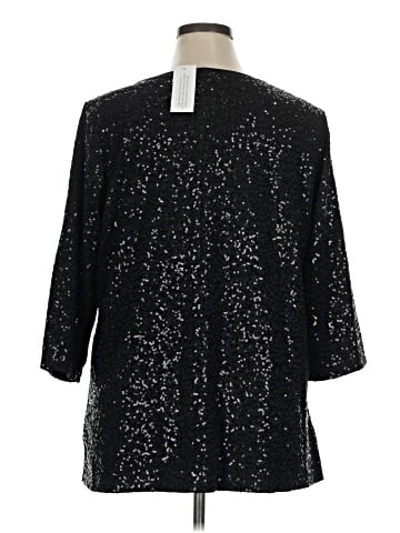 Isaac Mizrahi 3/4 Sleeve Top (view 2)