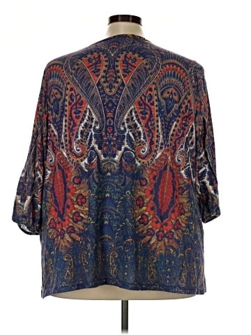 Catherines 3/4 Sleeve Blouse (view 2)