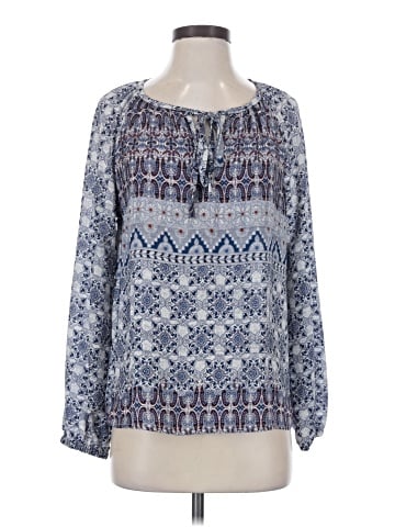 Harlowe & Graham Long Sleeve Blouse (view 1)