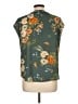 Fun2Fun Floral Green Sleeveless Blouse Size L - photo 2
