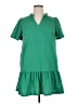 Assorted Brands Solid Green Casual Dress Size XL - photo 1