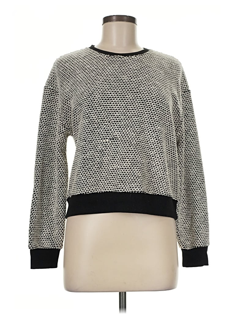 Pre-owned Marine Layer Pullover Sweater In Black