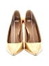 Naturalizer Metallic Gold Heels Size 5 1/2 - photo 2