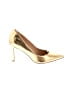 Naturalizer Metallic Gold Heels Size 5 1/2 - photo 1