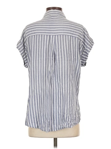 En Creme Short Sleeve Button-Down Shirt (view 2)