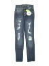Justice Graphic Blue Jeans Size 8 - photo 1