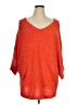 Free People Orange Pullover Sweater Size M - photo 1