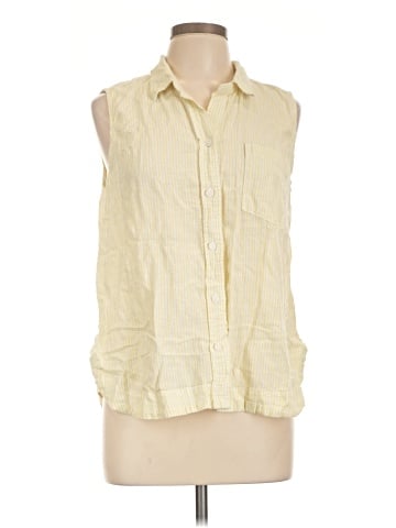 BeachLunchLounge Sleeveless Button-Down Shirt (view 1)