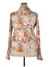 Boston Proper Paisley Ivory Orange Long Sleeve Blouse Size 18 - photo 2