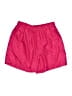 Faded Glory 100% Polyester Solid Pink Athletic Shorts Size L - photo 1