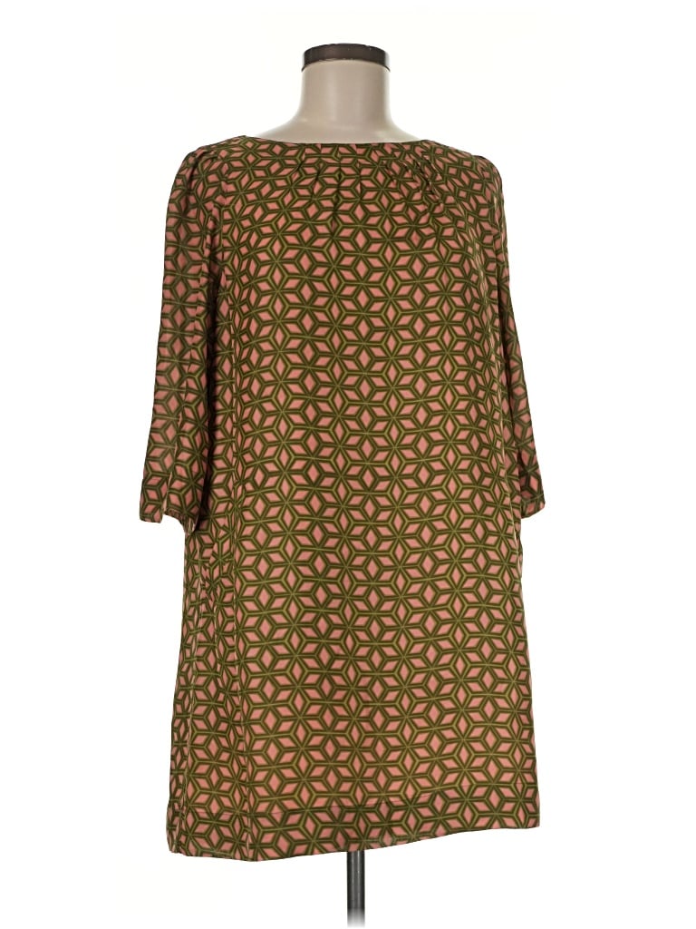 Pre-owned Fossil Casual Dress In Brown