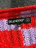 Blank NYC Checkered-gingham Red Pullover Sweater Size M - photo 7
