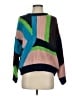 Topshop Color Block Blue Pullover Sweater Size 4 - photo 1