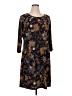MSK Paisley Brown Casual Dress Size XL - photo 1