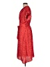 Max Studio 100% Polyester Red Casual Dress Size L - photo 5