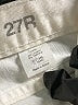 J.Crew Ivory Jeans Size 27 waist - photo 7