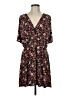 BCBGeneration Floral Black Casual Dress Size M - photo 1