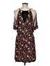 BCBGeneration Floral Black Casual Dress Size M - photo 2