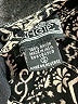 Angie 100% Rayon Paisley Black Romper Size S - photo 4