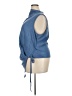 Shein 100% Polyester Blue Sleeveless Blouse Size 3X - photo 5