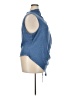 Shein 100% Polyester Blue Sleeveless Blouse Size 3X - photo 4