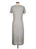 Venus Houndstooth Gray Casual Dress Size L - photo 2