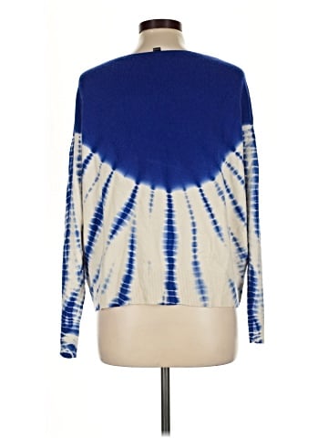 Aqua Cashmere Pullover Sweater (view 2)