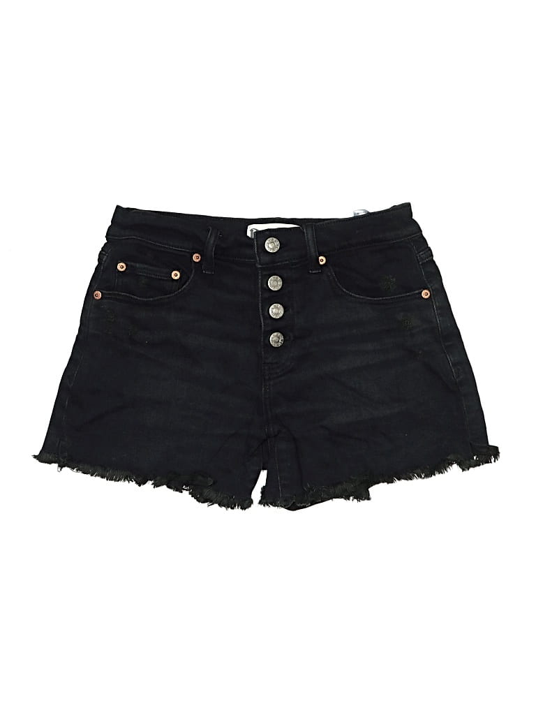 Pre-owned Daze Denim Shorts In Black