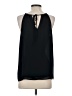 Ann Taylor LOFT 100% Polyester Black Tank Top Size S - photo 2
