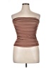 Shein Brown Tube Top Size XL - photo 1