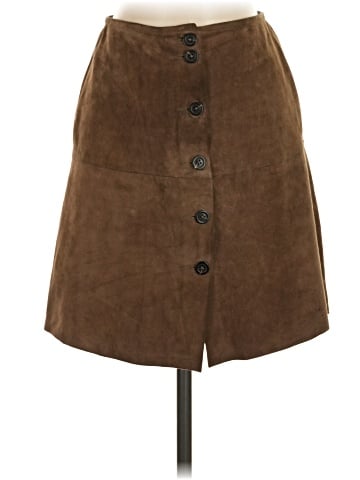 Banana Republic Leather Skirt (view 1)
