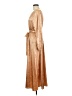 Shein 100% Polyester Tan Casual Dress Size 6 - photo 5