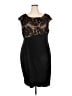 Connected Apparel 100% Polyester Black Cocktail Dress Size 20 - photo 1