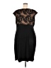 Connected Apparel 100% Polyester Black Cocktail Dress Size 20 - photo 2