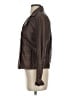 Hinge 100% Leather Brown Leather Jacket Size S - photo 5