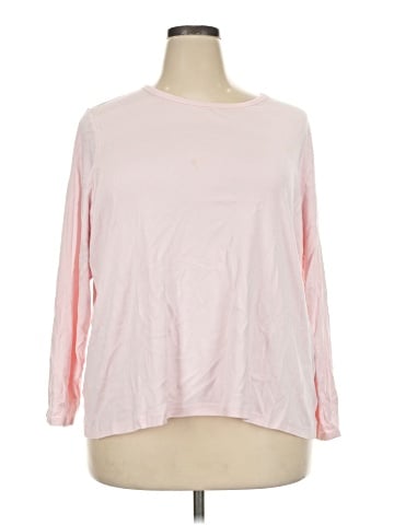 Lands' End 3/4 Sleeve T-Shirt (view 1)