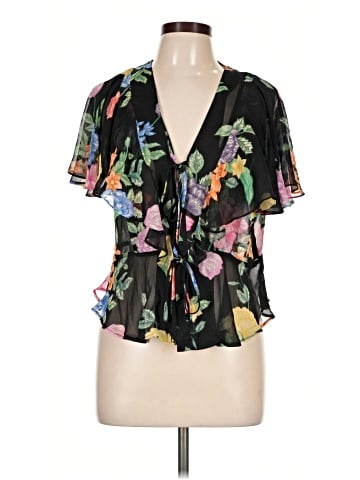 Topshop Short Sleeve Blouse (view 1)
