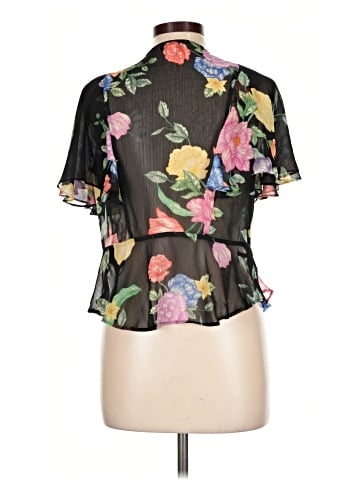 Topshop Short Sleeve Blouse (view 2)