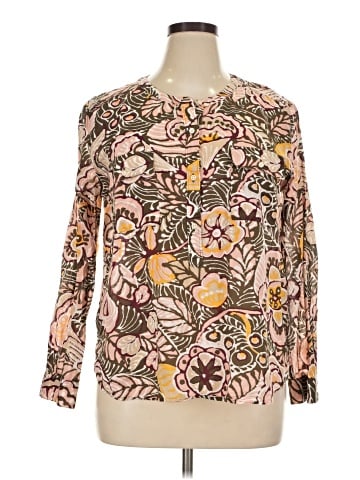 Ann Taylor LOFT Outlet Long Sleeve Blouse (view 1)